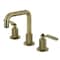 Kingston Brass Widespread Bathroom Faucet with Push PopUp, Antique Brass KS1413KL - alternate 1